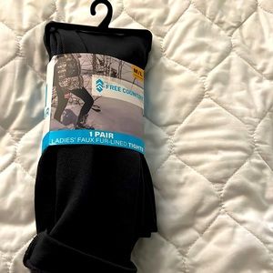 Free Country that are faux fur lined and Dark Grey colored